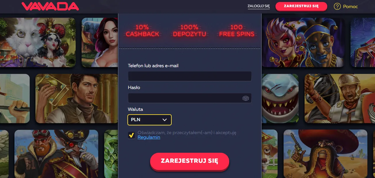 Nasze bonusy i promocje na start